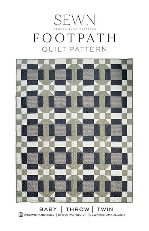 Footpath Quilt Pattern By Sewn For Moda - Minimum Of 3