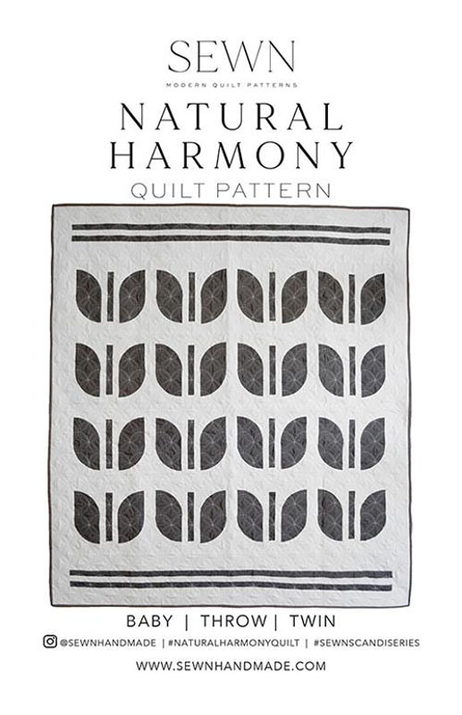 Natural Harmony Quilt Pattern By Sewn For Moda - Minimum Of 3