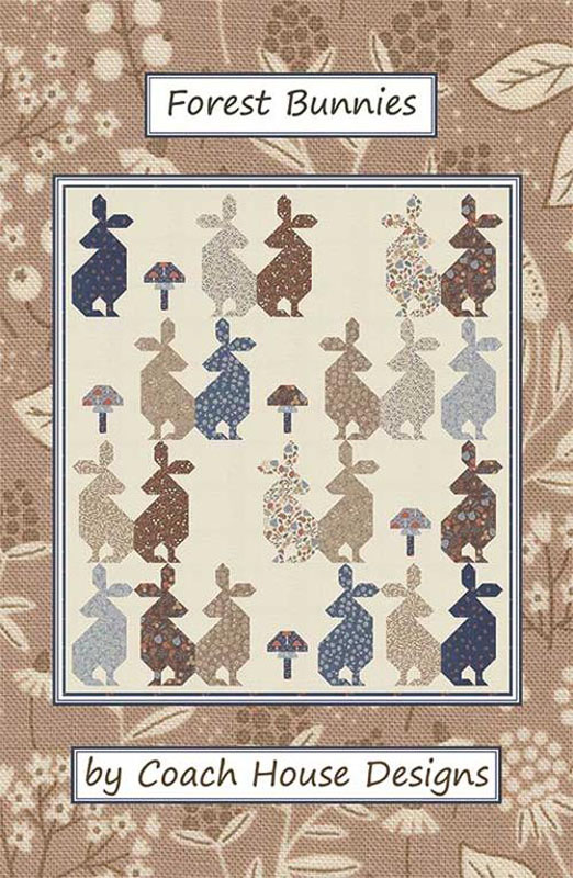 Forest Bunnies Pattern By Coach House For Moda - Minimum Of 3