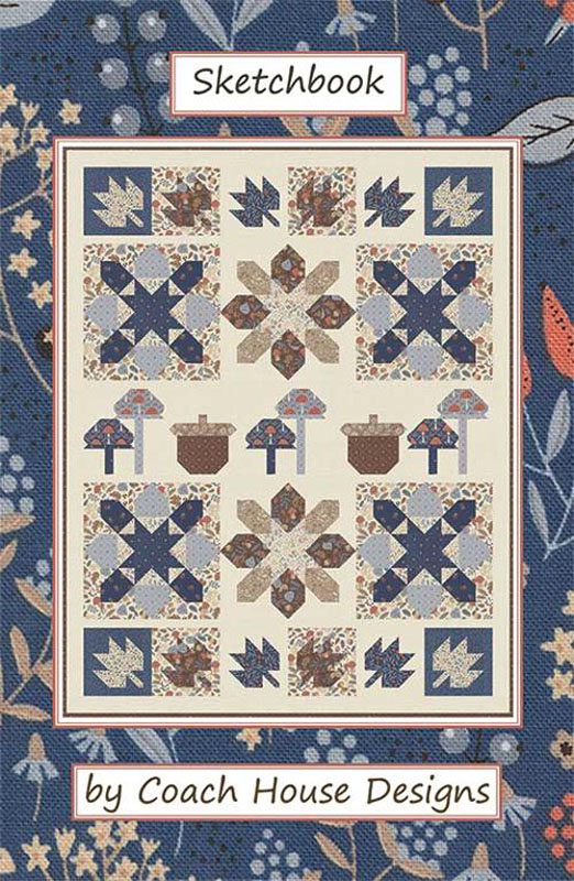 Sketchbook Pattern By Coach House For Moda - Minimum Of 3