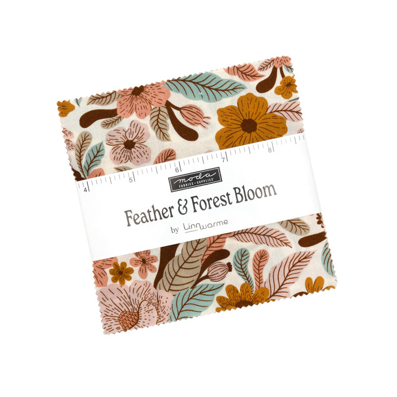 Feather And Forest Bloom Charm Packs By Moda - Packs Of 12