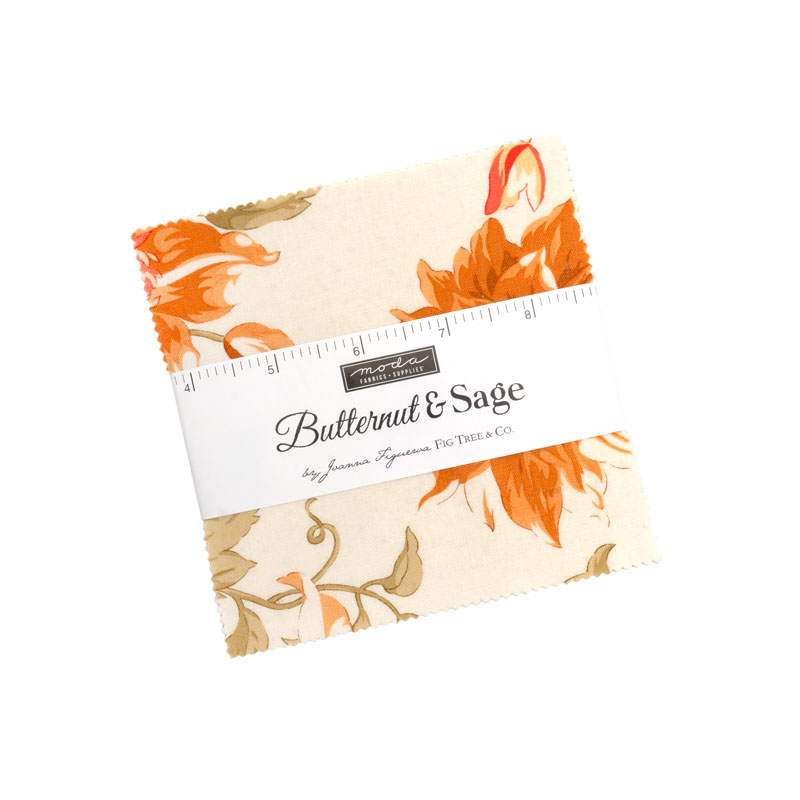 Butternut And Sage Charm Packs By Moda - Packs Of 12