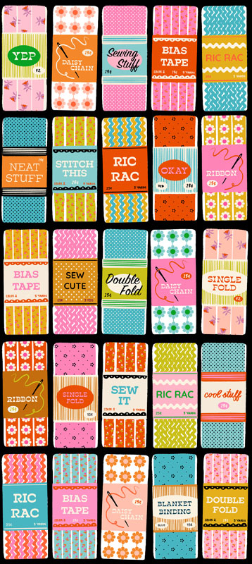 1 800 Notion By Ruby Star Society For Moda - Soft Black