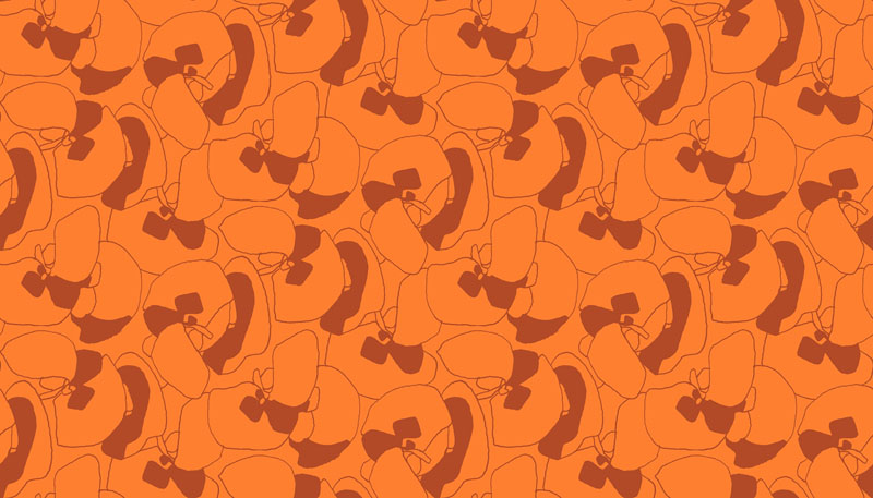 Memento By Carolyn Friedlander Of Ruby Star Society For Moda - Orange