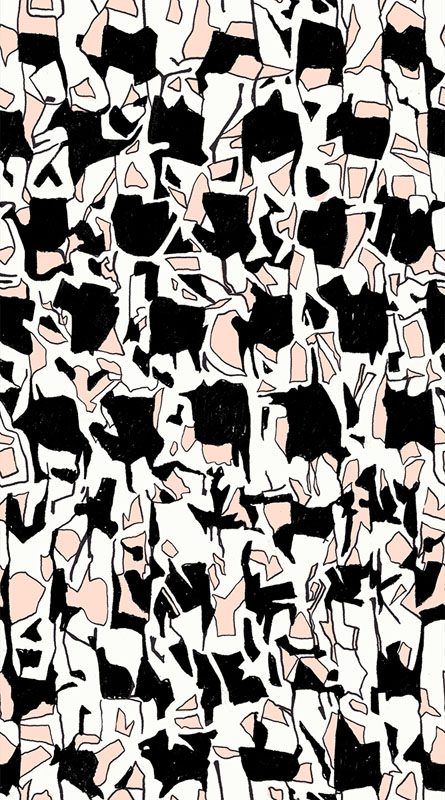 Memento By Carolyn Friedlander Of Ruby Star Society For Moda - Black