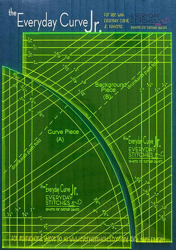 The Everyday Curve Jr Templates By Everyday Stiches For Moda - Minimum Of 2