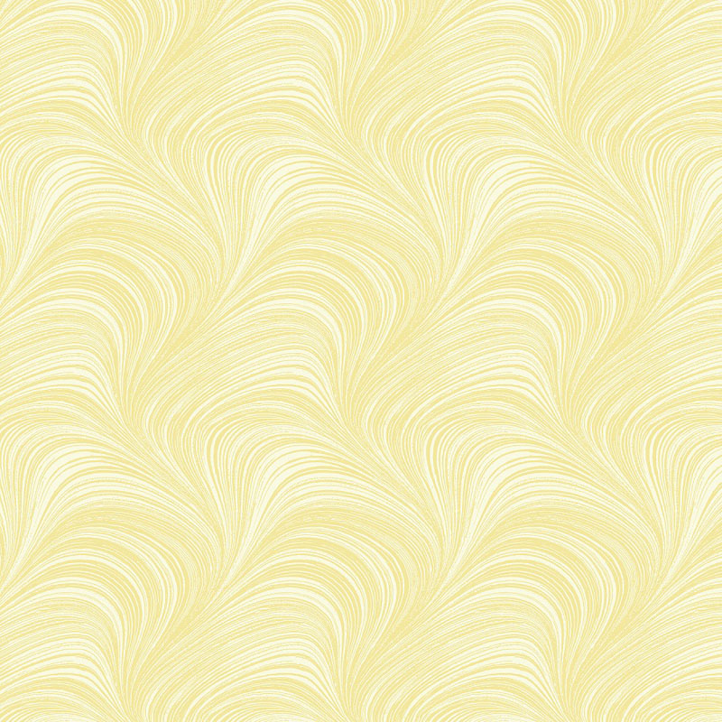 Wave Texture By Jackie Robinson For Benartex - Lemon