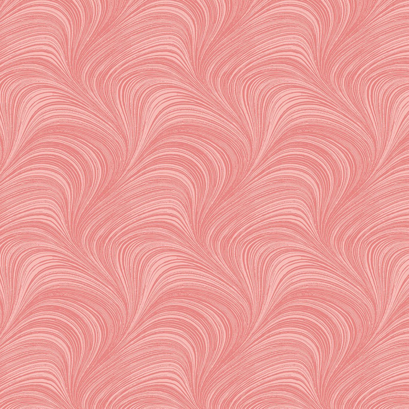 Wave Texture By Jackie Robinson For Benartex - Red