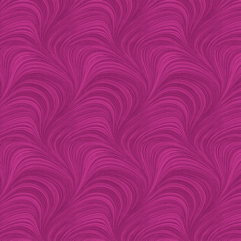 Wave Texture By Jackie Robinson For Benartex - Fuchsia