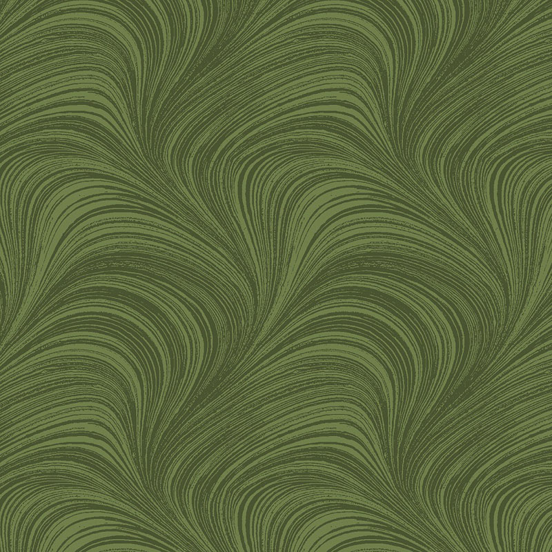 Wave Texture By Jackie Robinson For Benartex - Medium Green