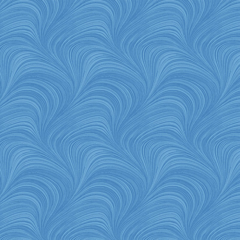 Wave Texture By Jackie Robinson For Benartex - Sky