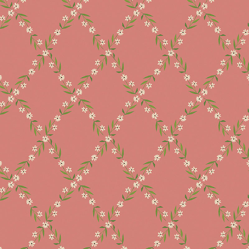 Into The Meadow By Katie Daisy For Benartex - Peach Jam