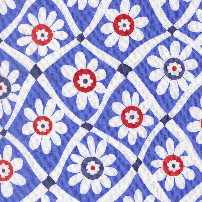 On The Porch By Me & My Sister Designs For Moda - Bountiful Blue