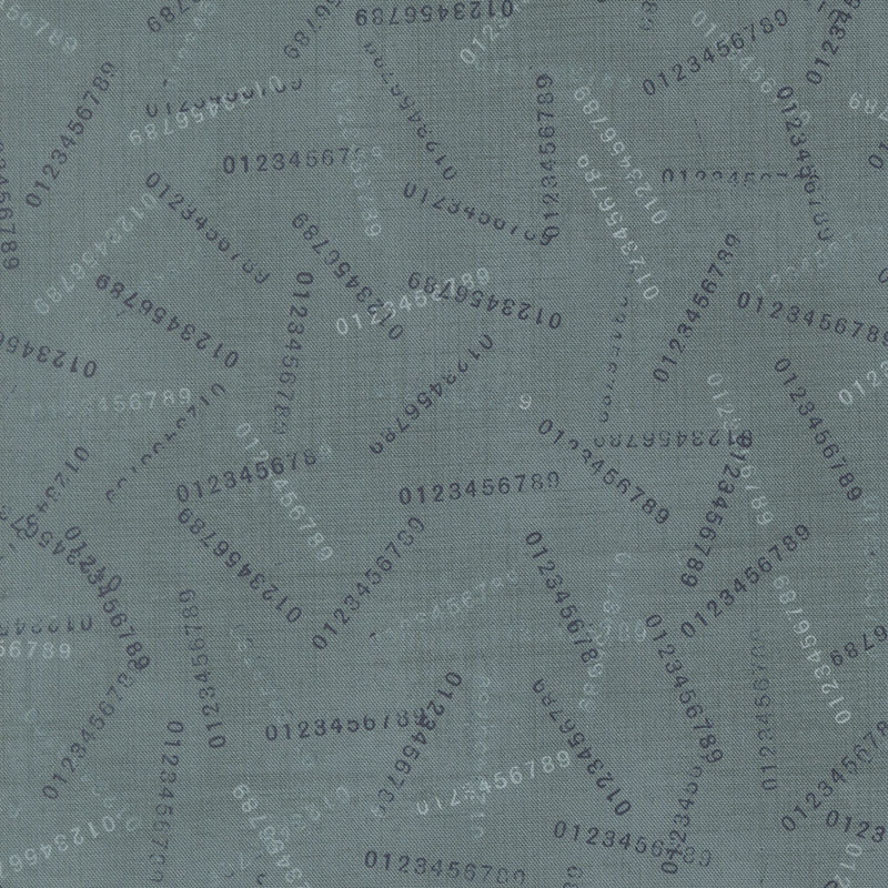 Data By Janet Clare For Moda - Digitally Printed - Turing