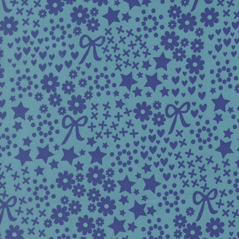 Makers Delight By Chrissy Lux For Moda - Blue Chill