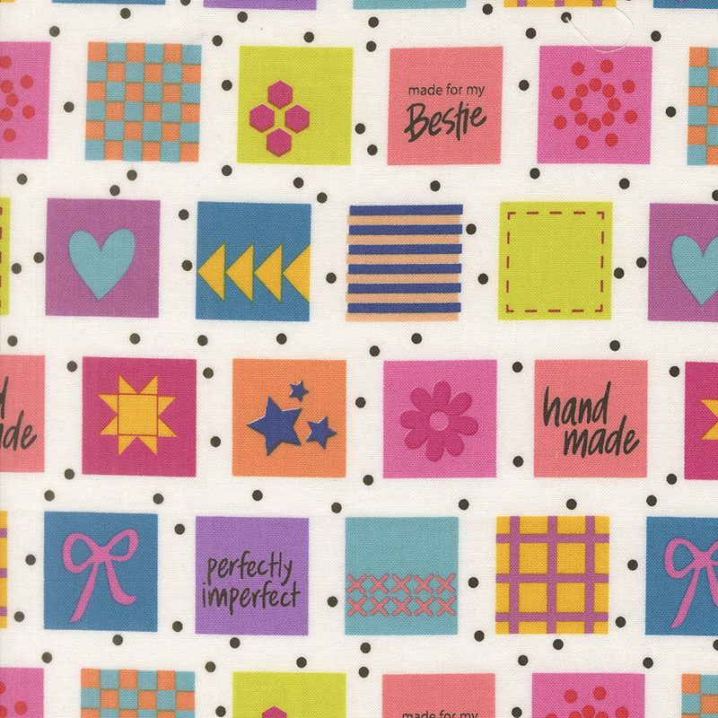 Makers Delight By Chrissy Lux For Moda - White