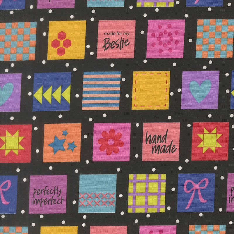 Makers Delight By Chrissy Lux For Moda - Super Black