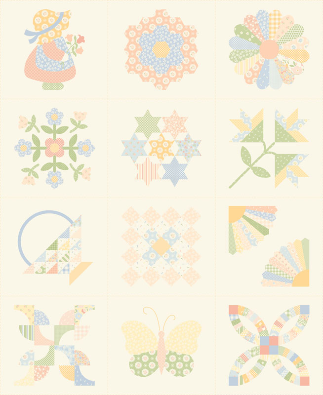 Handmade Sweetness Quilting Cuddle By My Sew Quilty Life For Moda With Shannon Fabrics - Cloud