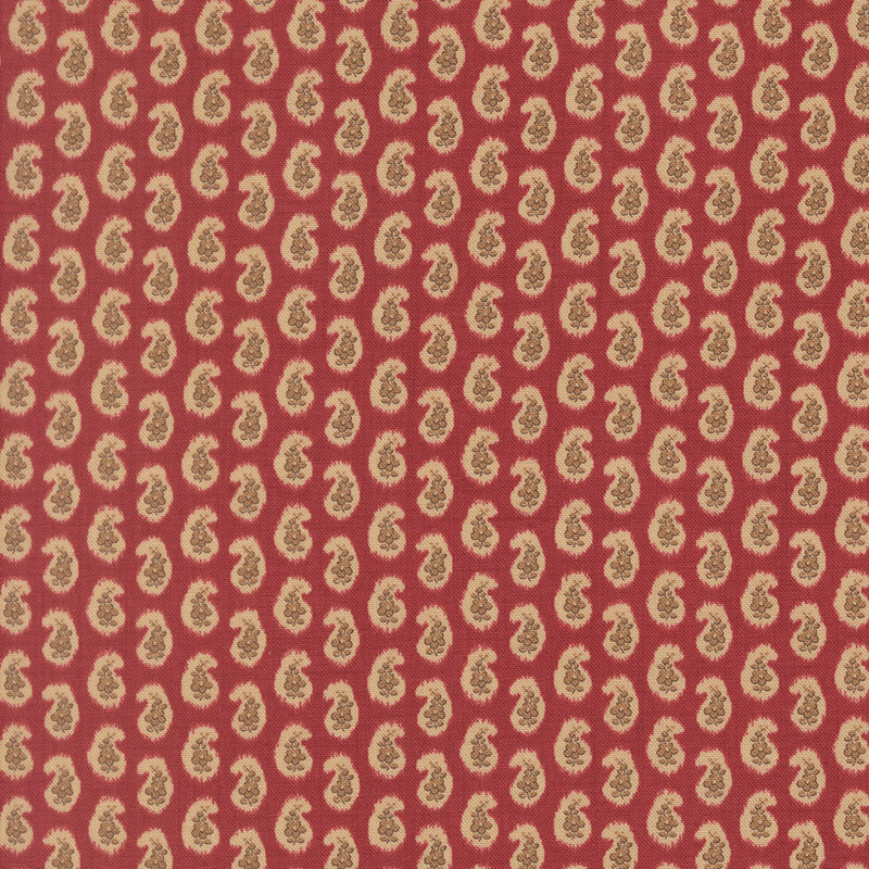 Le Jardin Rouge By French General For Moda - Rouge