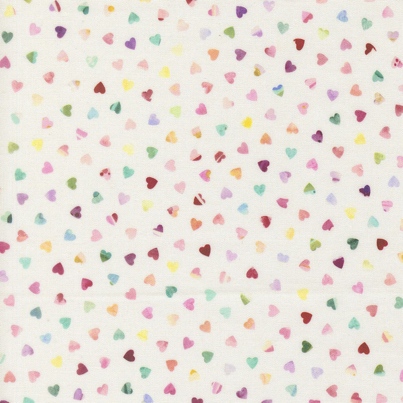 Fleur The Love By Create Joy Project For Moda - Digitally Printed - Cloud