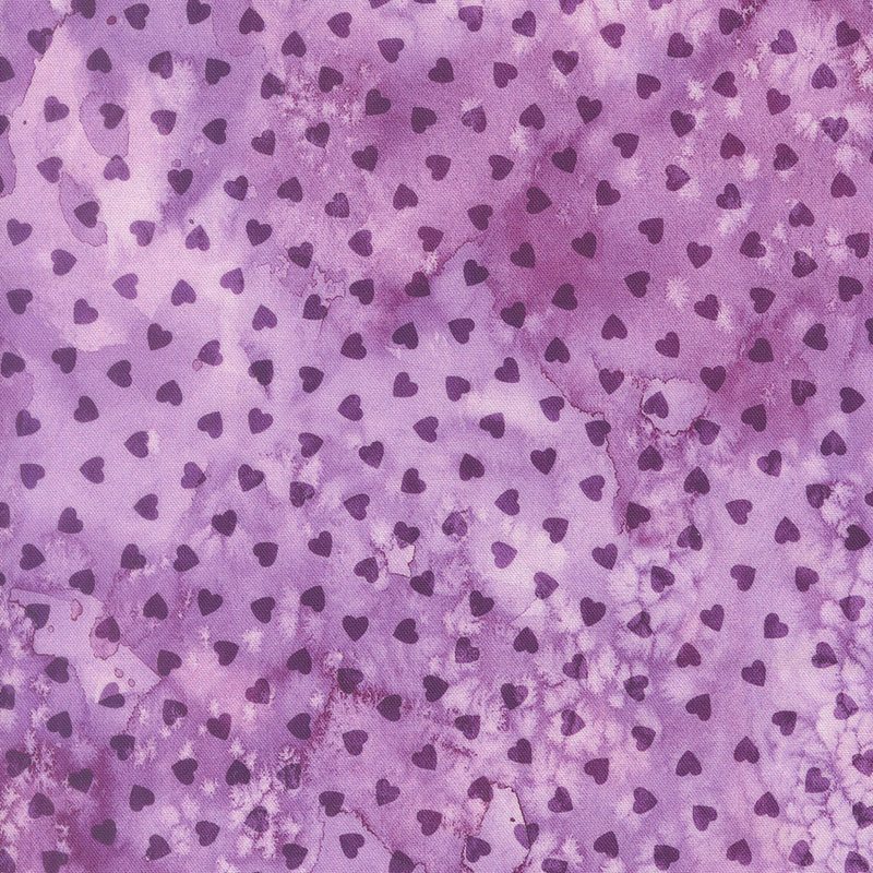 Fleur The Love By Create Joy Project For Moda - Digitally Printed - Lilac