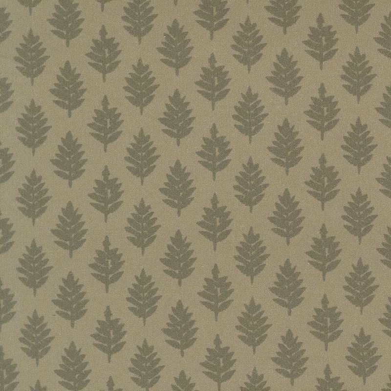 Fable And Fern By Watercolour Heart For Moda - Digitally Printed - Sage