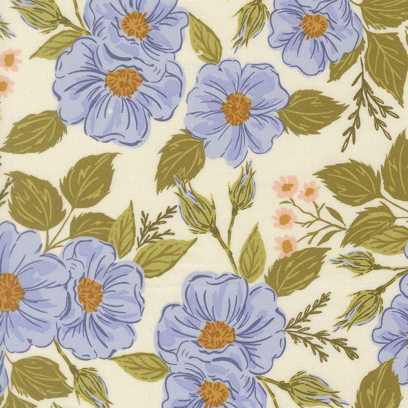 Wildbriar By Sweetfire Road For Moda - Porcelain