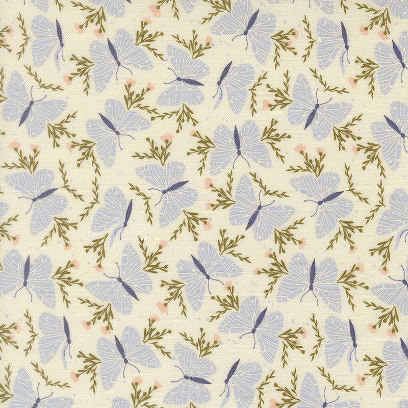 Wildbriar By Sweetfire Road For Moda - Porcelain
