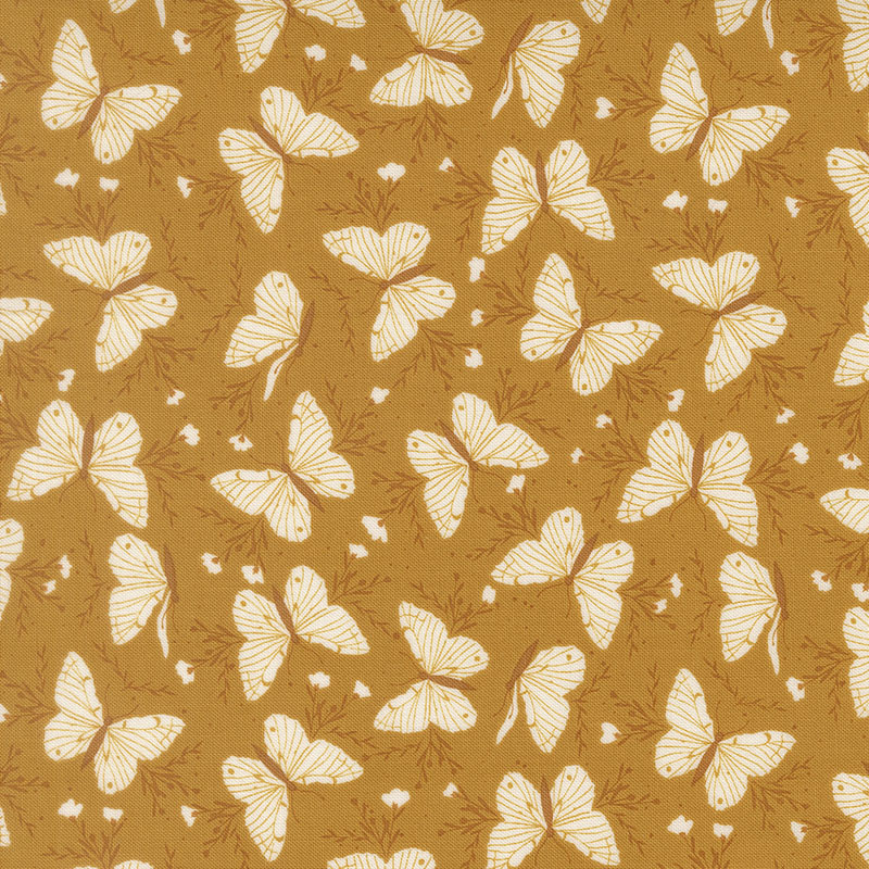 Wildbriar By Sweetfire Road For Moda - Golden