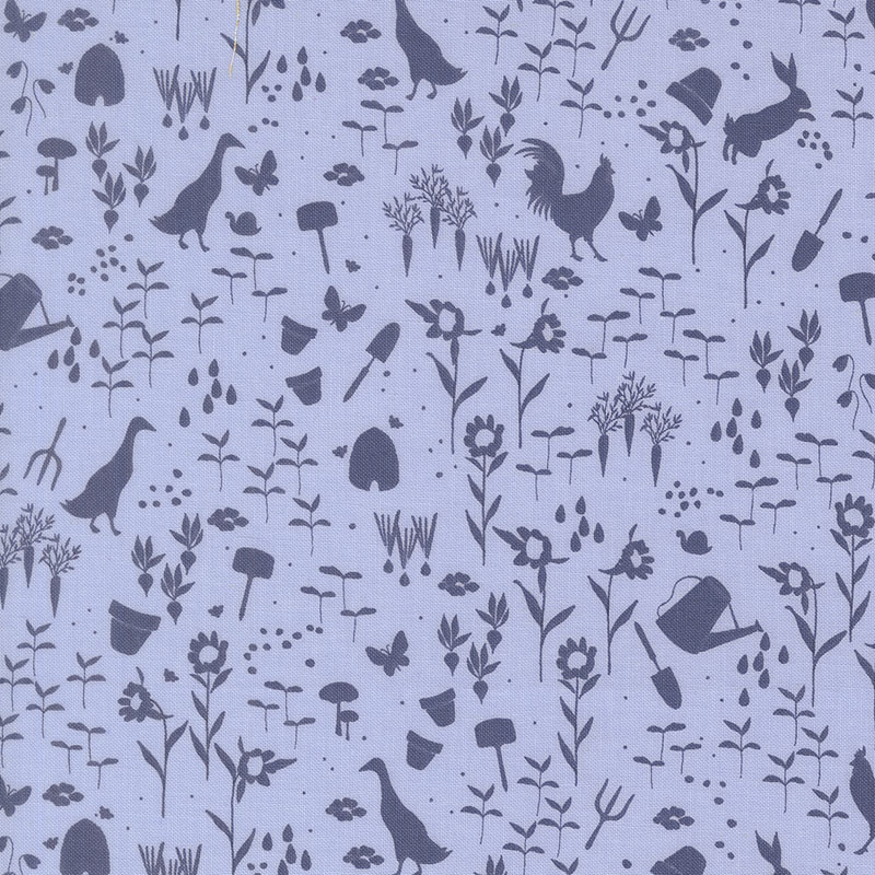 Wildbriar By Sweetfire Road For Moda - Sky