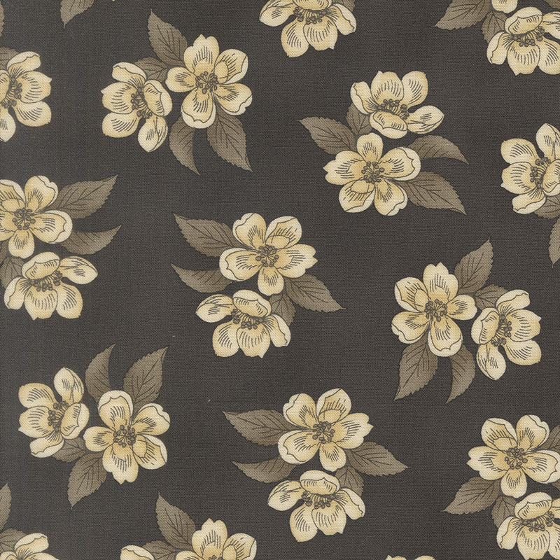 Collections For A Cause Magnolia By Howard Marcus For Moda - Charcoal