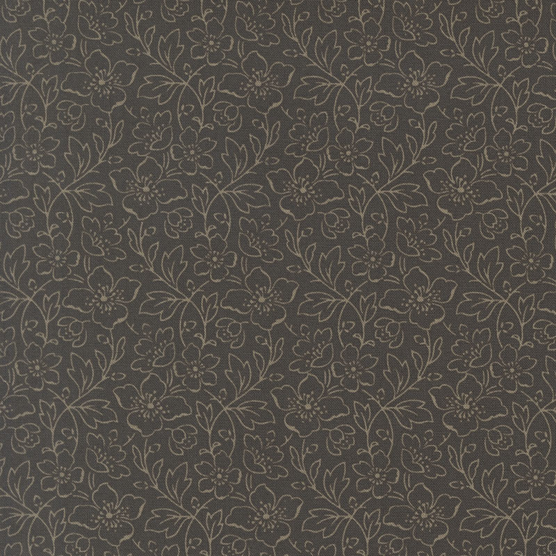 Collections For A Cause Magnolia By Howard Marcus For Moda - Charcoal