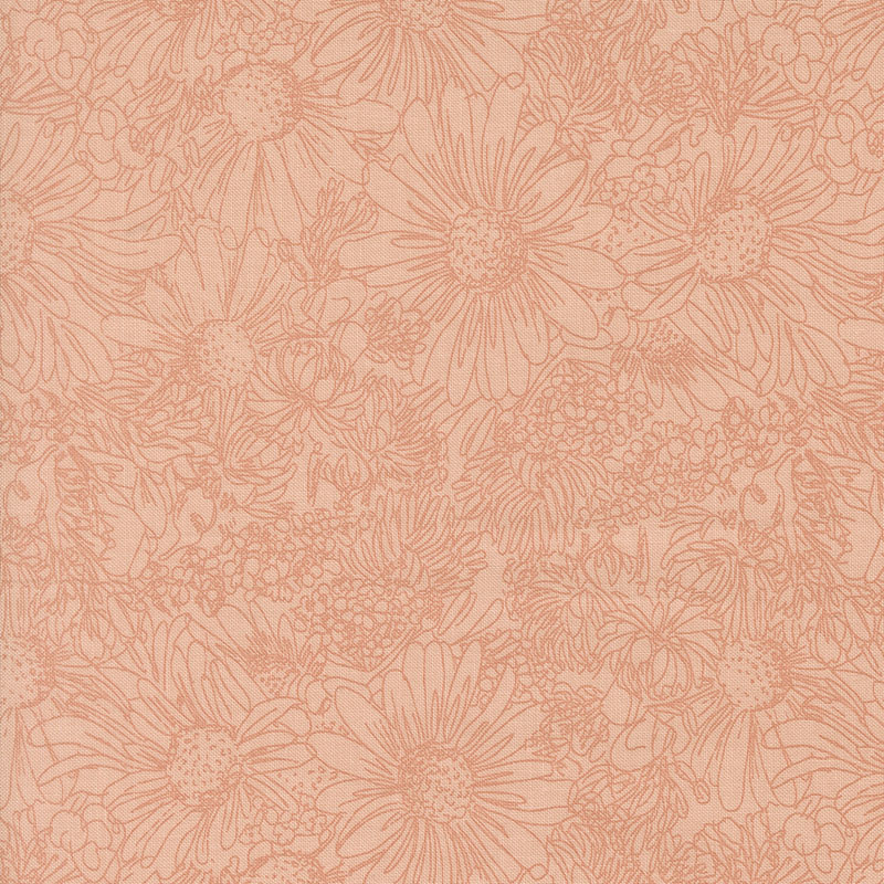 Ladybug Whimsy By Gingiber For Moda - Pretty Pink