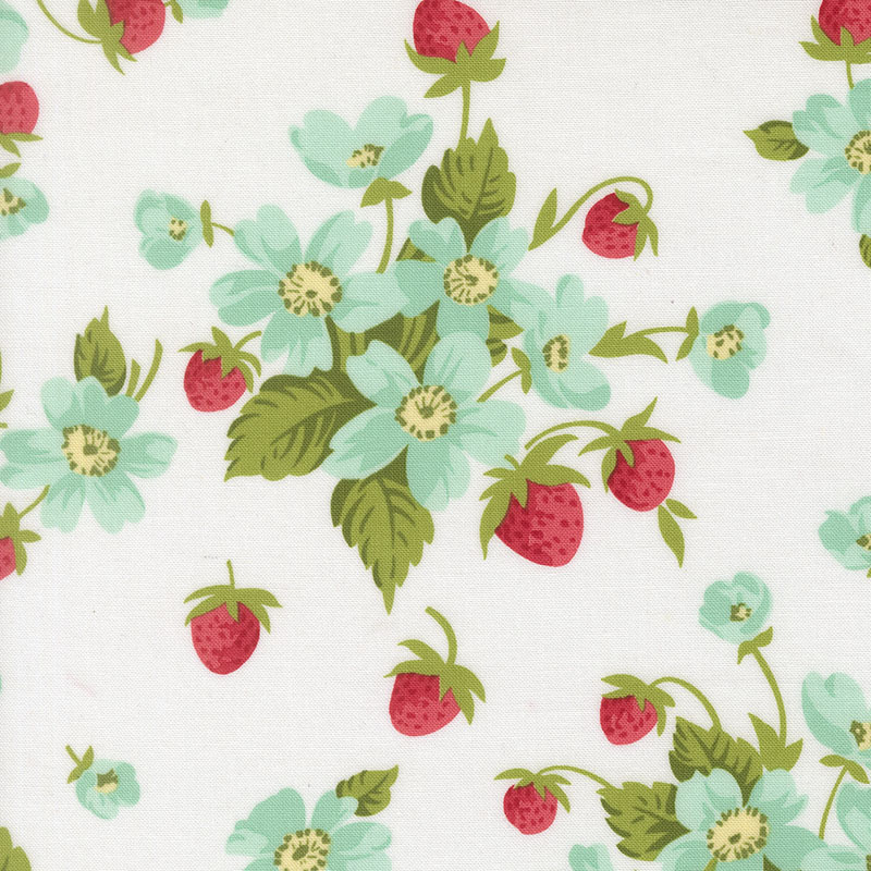 Bloomsberry By Camille Roskelley For Moda - White