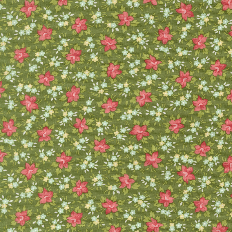 Bloomsberry By Camille Roskelley For Moda - Green