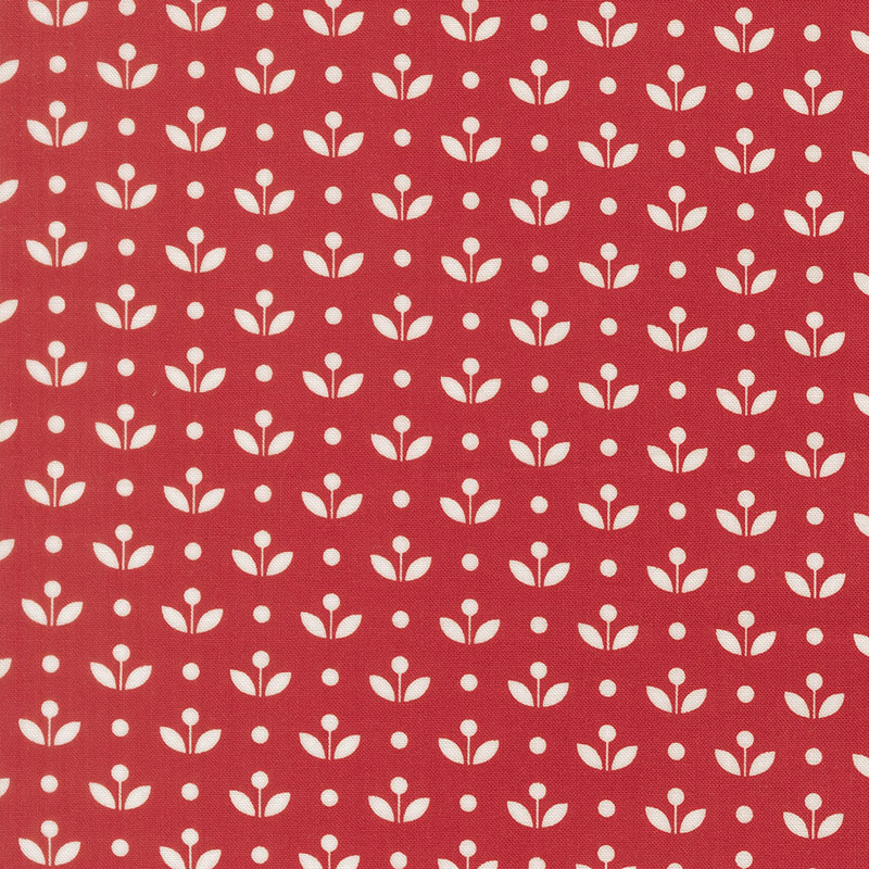 Bloomsberry By Camille Roskelley For Moda - Red