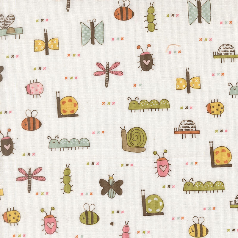 Bug Collector By Sweetwater For Moda - Cloud