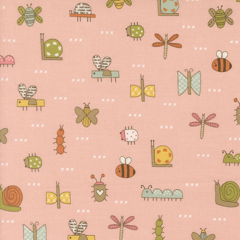 Bug Collector By Sweetwater For Moda - Blush
