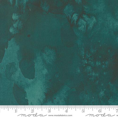 Fleur The Love By Create Joy Project For Moda - Digitally Printed - Dark Teal