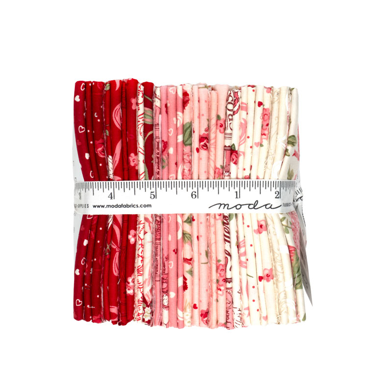 Je T Aime Fat 1/4\'s By Moda - 26 Pcs