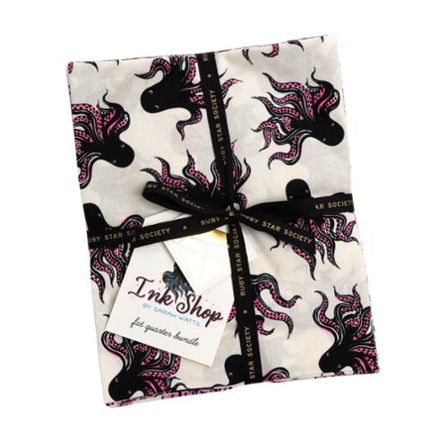 Ink Shop Fat 1/4\'s By Moda - 23 Pcs