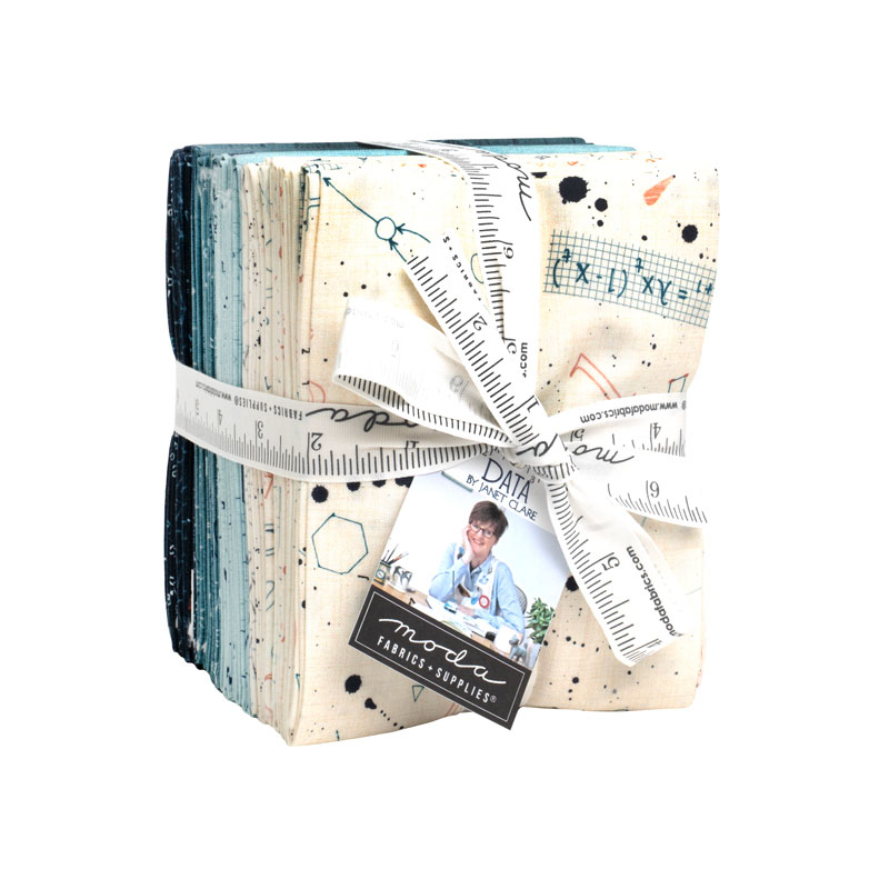 Data Fat 1/4\'s By Moda - 26 Pcs