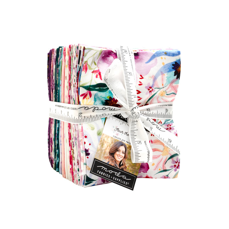 Fleur The Love Fat 1/4\'s By Moda - 27 Pcs