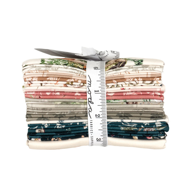 Fable And Fern Fat 1/4\'s By Moda - 21 Pcs