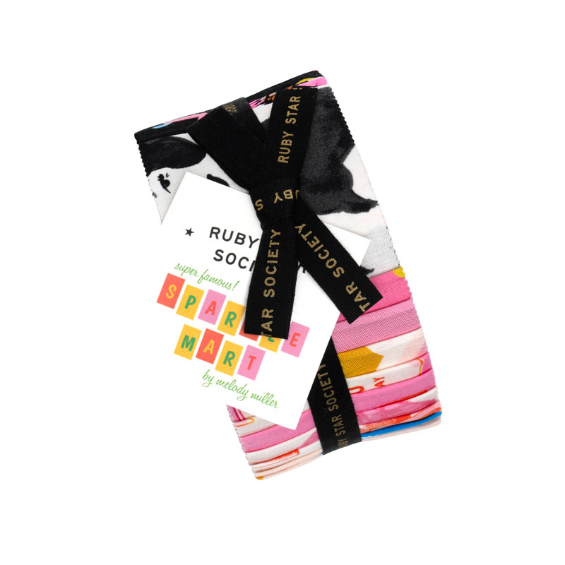 Sparkle Mart Jelly Rolls By Moda - Packs Of 4