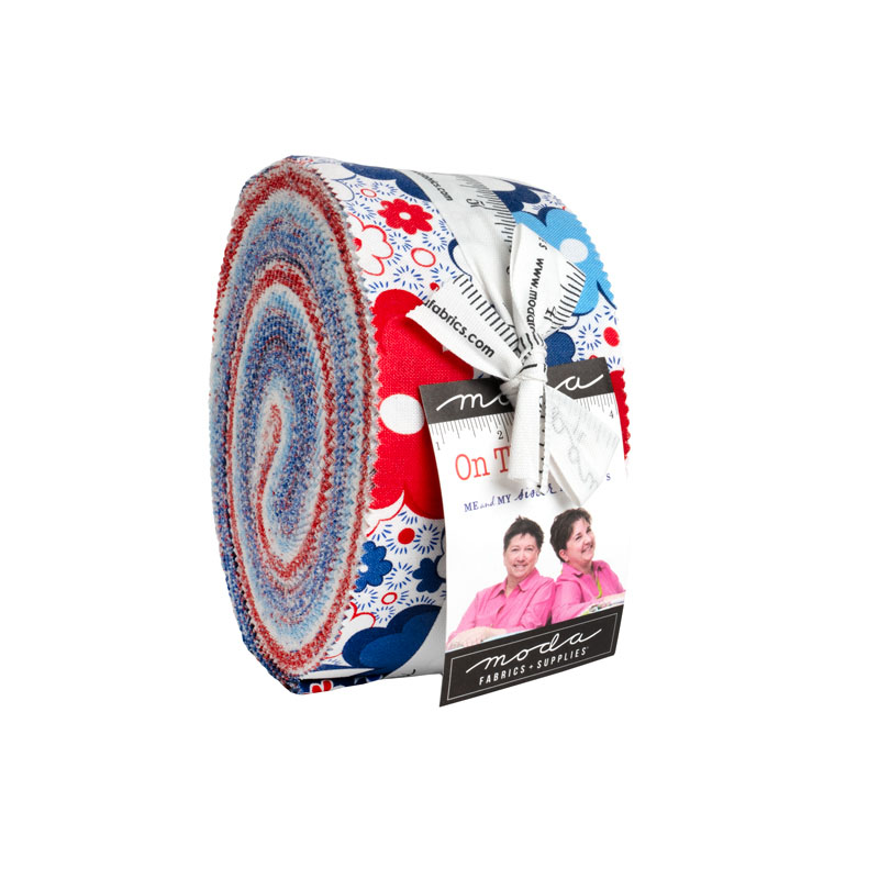 On The Porch Jelly Rolls By Moda - Packs Of 4