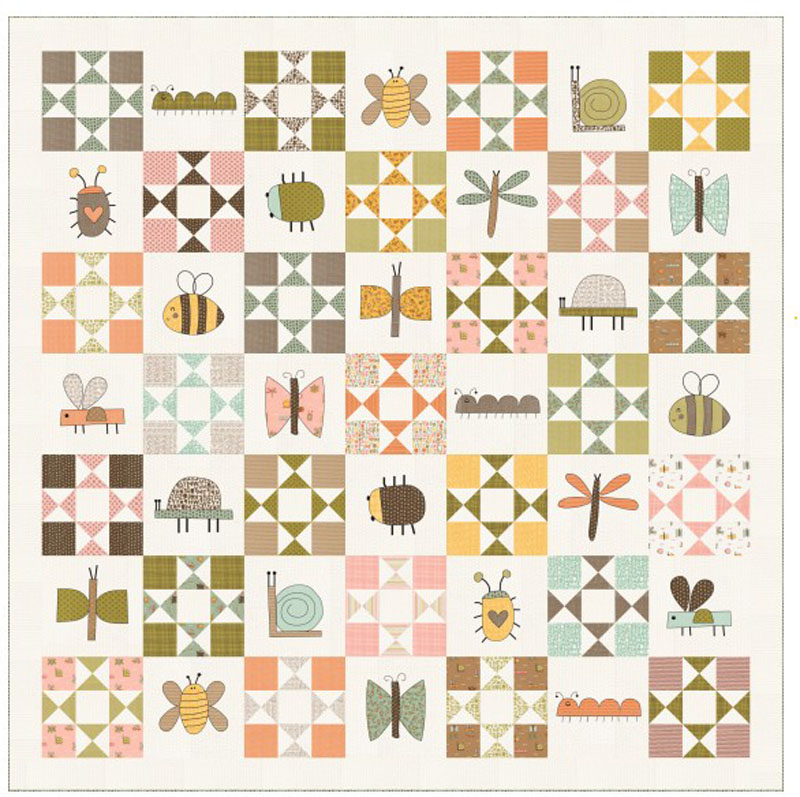 Bug Collector Digital Top By Sweetwater For Moda