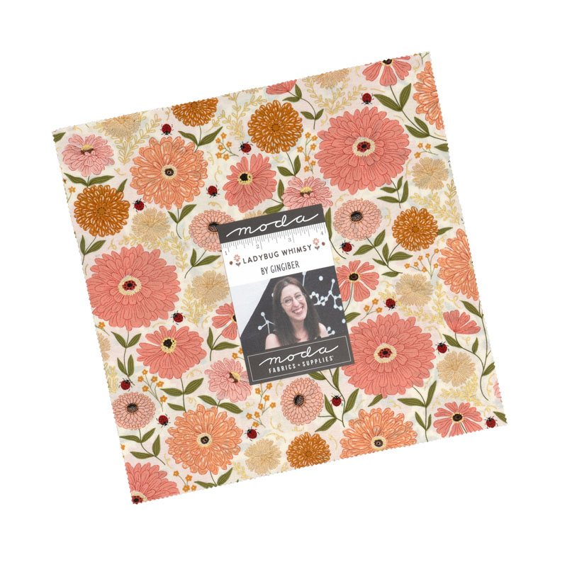 Ladybug Whimsy Layer Cakes By Moda - Packs Of 4