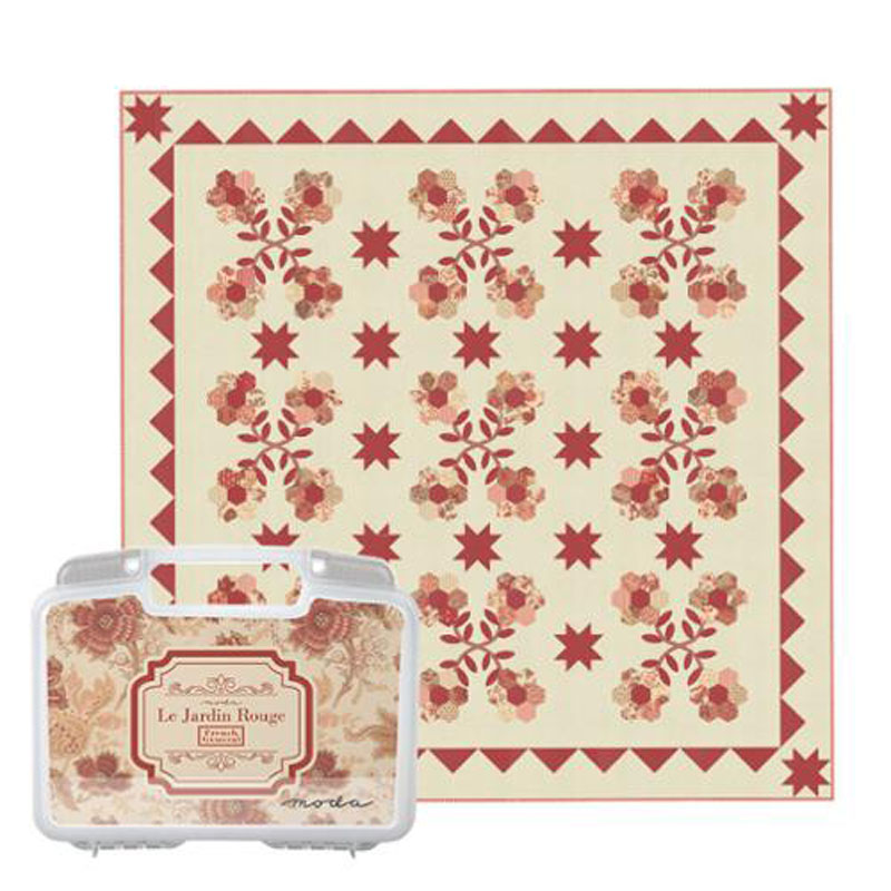 Le Jardin Rouge Collector Bin By French General For Moda