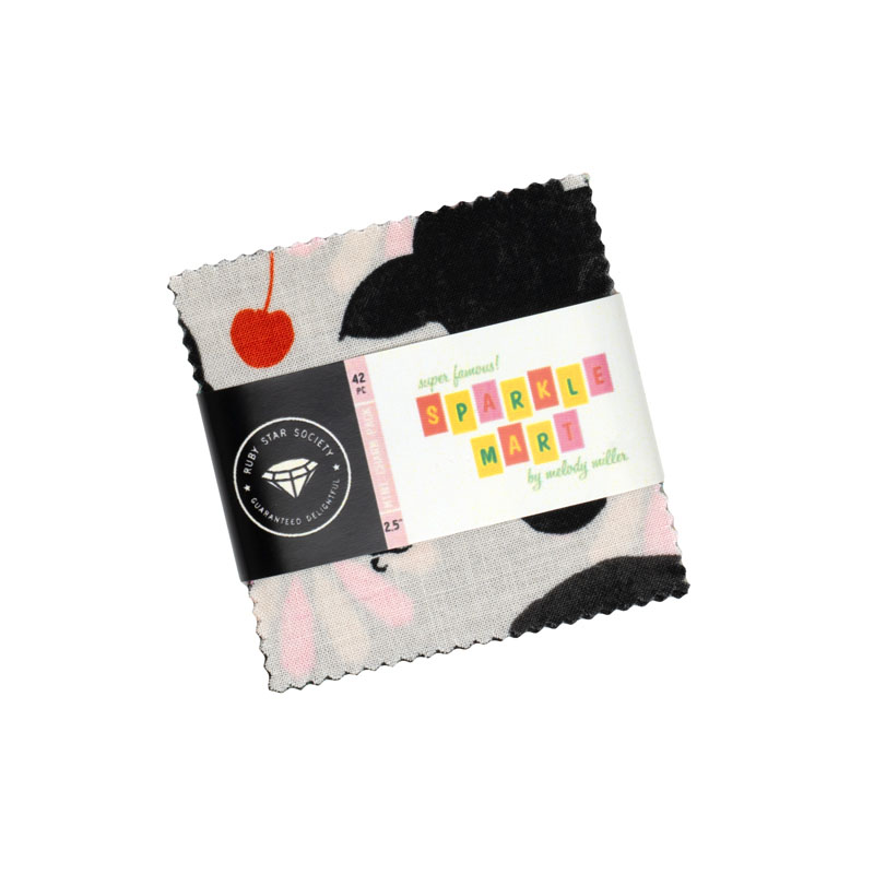 Sparkle Marts Mini Charm Packs By Moda - Packs Of 24